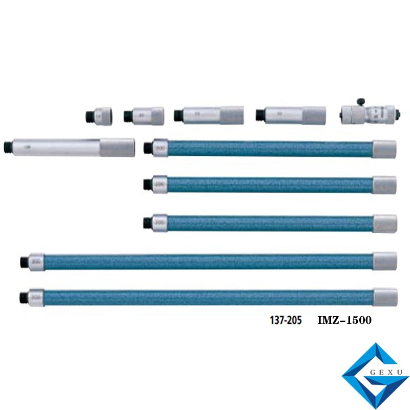 內(nèi)徑千分尺接桿式（合金頭）137-207，IMZ-300W測(cè)量50-300mm